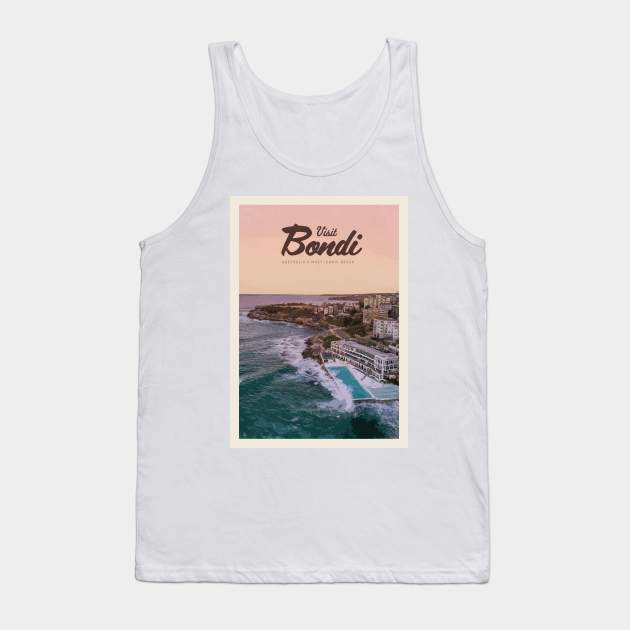 Visit Bondi Tank Top by Mercury Club